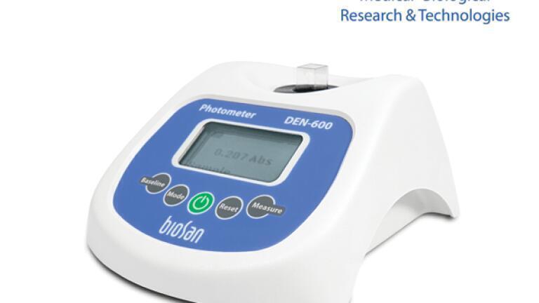 DEN-600 - compact portable photometer covering wide range of applications